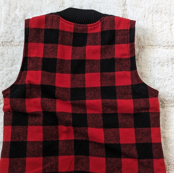 Thread Supply Buffalo Plaid Vest- Small - Picture 4 of 4